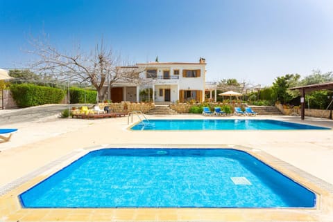 Beautiful villa with private pool, terrace, and garden with sea views