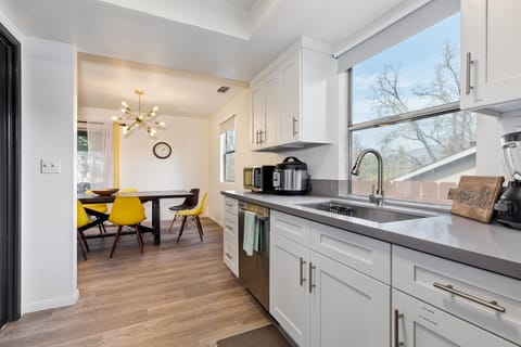 well-equipped kitchen