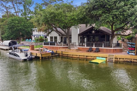 BBQ, Fishing off dock, Kayaks, lilly pad, Sup boards... The list goes on and on.