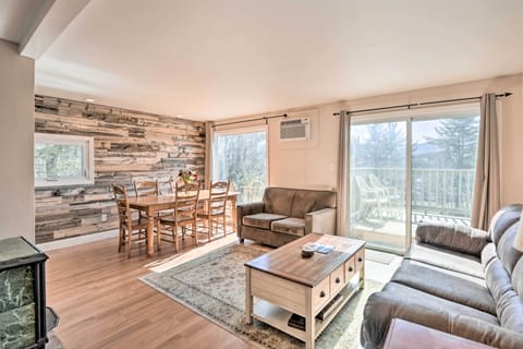 Stowe Vacation Rental | 3BR | 2BA | 816 Sq Ft | Stairs Required to Access