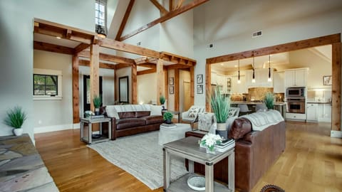 Open concept with kitchen + porch access!