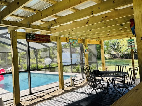 New Covered outdoor patio