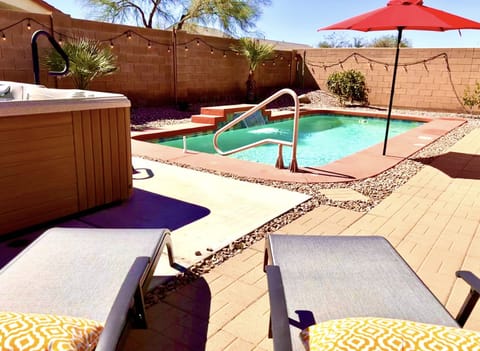 Your pool side relaxing retreat awaits! 