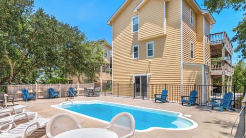 Enjoy a dip in the Private Pool out back!