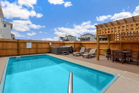 Take a dip in the Private Pool on a warm, summer day!