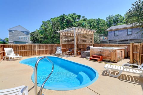 Enjoy a dip in the Private Pool on a warm day!