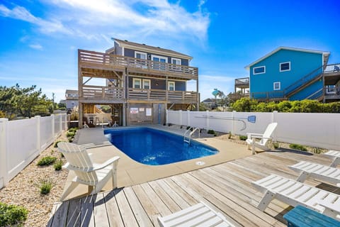 Enjoy a dip in the Private Pool on a warm day!