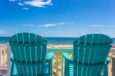 Top deck with ocean views