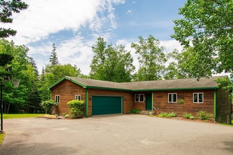 View as you come down the drive