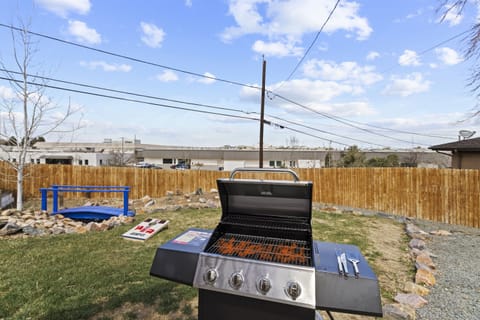 Grill and Chill: Propane Gas Grill Retreat! 🥩🔥🏡