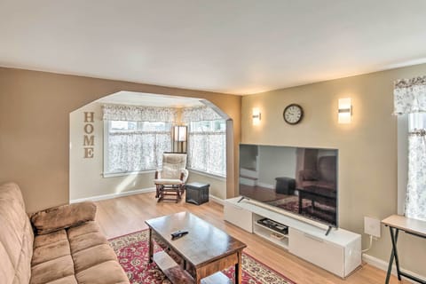 Meredith Vacation Rental | 3BR | 2BA | 1,700 Sq Ft | Steps Required