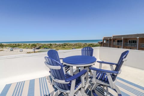 St. Augustine Beach Rentals Rooftop Balcony