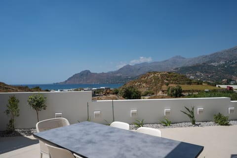 Corralia Villa 1:Plakias near the sea-Terrace View