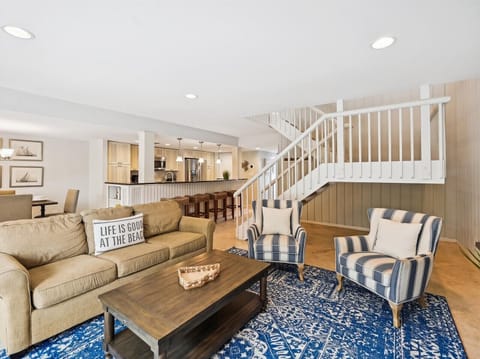 Living Room at 1401 South Beach Villa