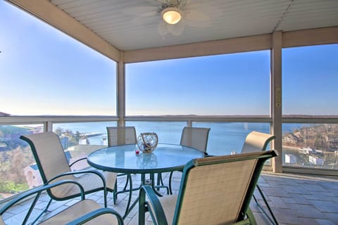 Lake Ozark Vacation Rental | 3BR | 2BA | Stairs to Access | 1,400 Sq Ft