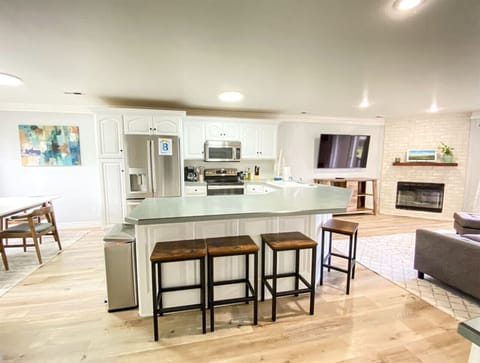 Kitchen and bar seating