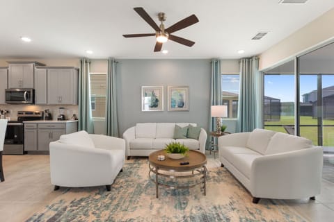 Cozy and relaxing living area