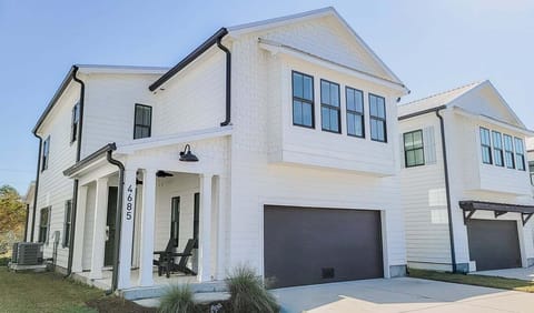 Welcome to our beautiful home in Orange Beach, Alabama, where elegance begins at the entrance—a tasteful introduction to the comfort that awaits inside.