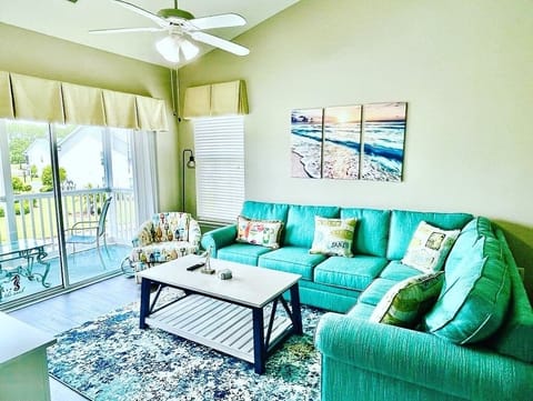 Living Room with Lake View