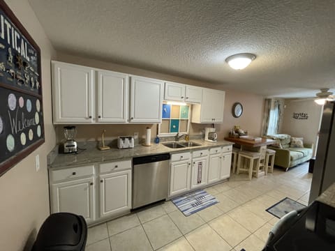 Kitchen- Dishwasher and Lots of storage.