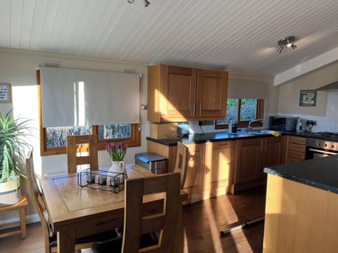 Kitchen and dining area