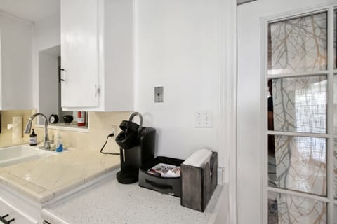 "Fully stocked kitchen with all the essentials, making it easy to cook your favorite meals during your stay."