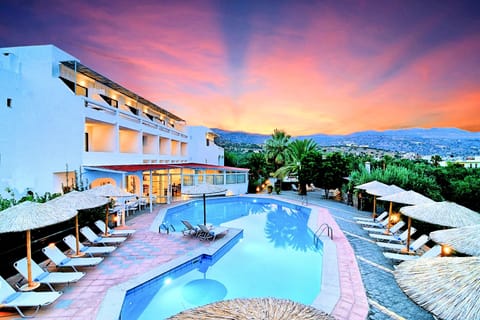 Outdoor pool, open 10:30 AM to 6:00 PM, pool umbrellas, sun loungers