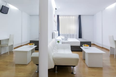 Superior Double Room | Desk, blackout drapes, iron/ironing board, bed sheets
