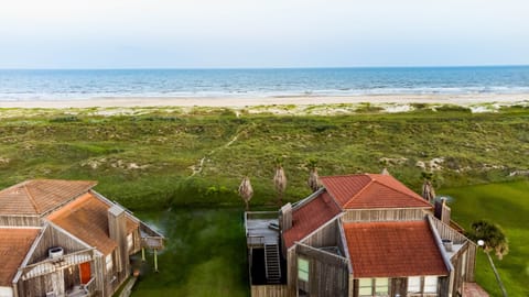 Take the path over the sand dune directly to the beach