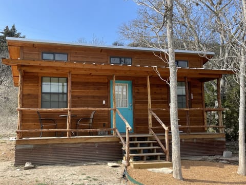 Shady porch perfect for afternoon relaxing.