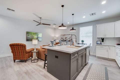 Kitchen and Living Room