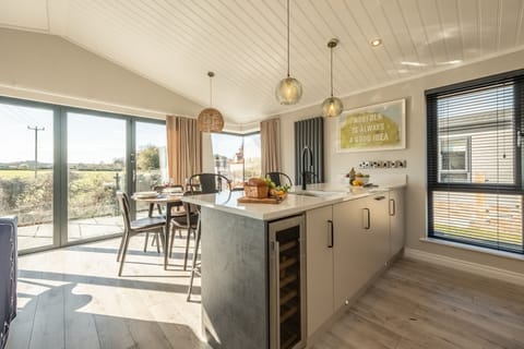 Ground floor: Duel aspect kitchen-dining area