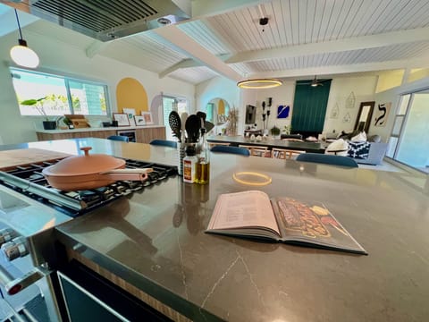 The Gourmet Kitchen is full-stocked for your home chef