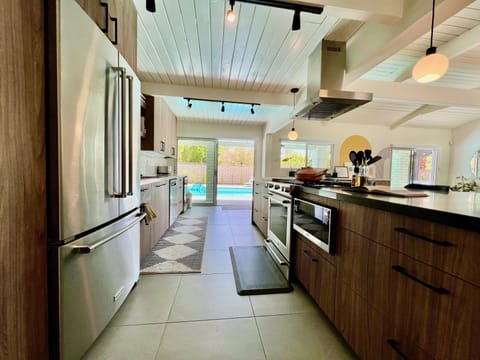 The Gourmet Kitchen is full-stocked for your home chef