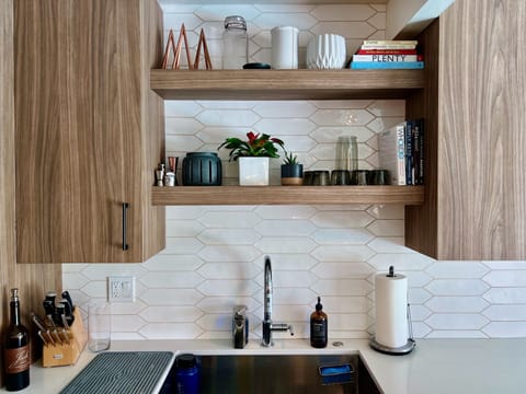 The Gourmet Kitchen is full-stocked for your home chef