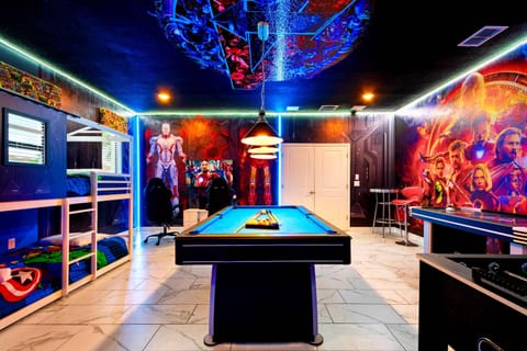 Last Minute Disney! Private Pool, Hot Tub, Game Room & Themed Bedrooms. Book Now! #56475 Villa in Kissimmee