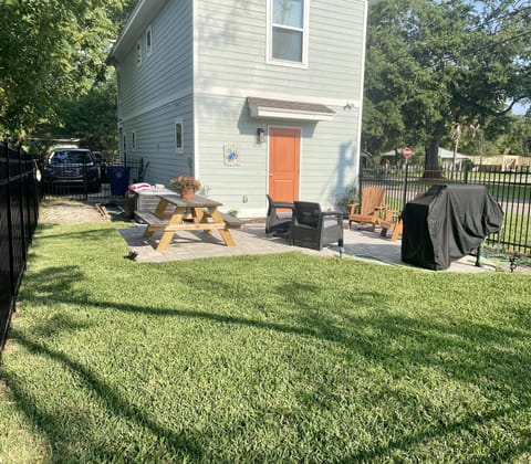 Enjoy the outdoor patio