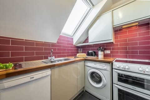 Kitchen with modern appliances