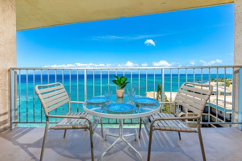 Your private balcony overlooks stunning turquoise waters, offering the perfect spot to sip morning coffee or unwind with breathtaking sea views stretching to the horizon.