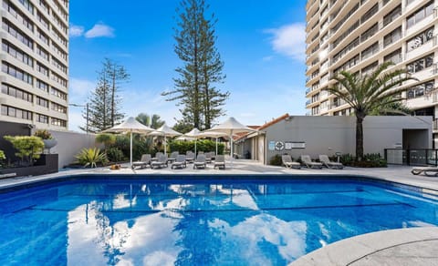 Plenty of sun loungers around our large pool to soak up the sun