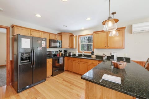 Fully stocked kitchen