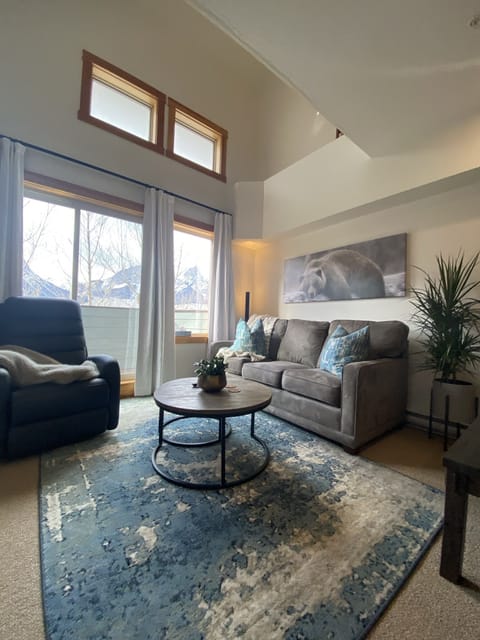 Living room with MT Views