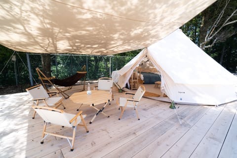 Luxury Tent | Down comforters, desk, free WiFi, bed sheets