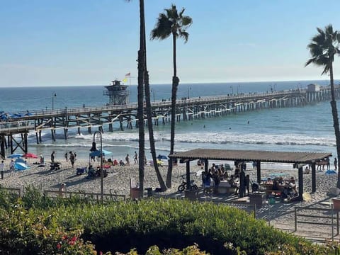 Enjoy the sights, sounds, air, ambiance, and entertainment of San Clemente Beach - All within walking distance!