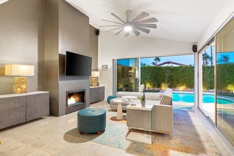 Living Room with Smart TV
