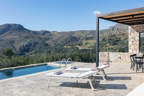 Metatulia 4,Plakias,Sea View, Exterior swimming pool area