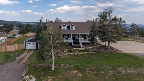 Your garage and entrance to the left of the home