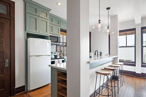Whip up delicious meals in this charming kitchen