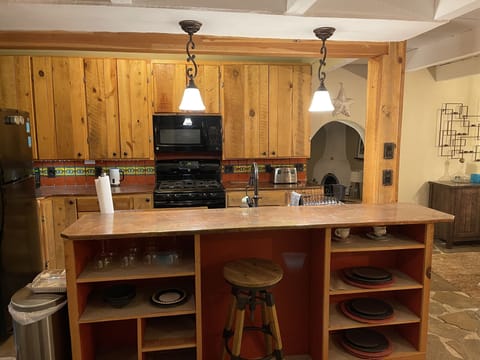 Little bar area in kitchen