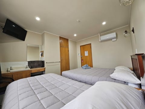 Basic Triple Room, 1 Bedroom, Shared Bathroom | Individually furnished, laptop workspace, free WiFi, bed sheets